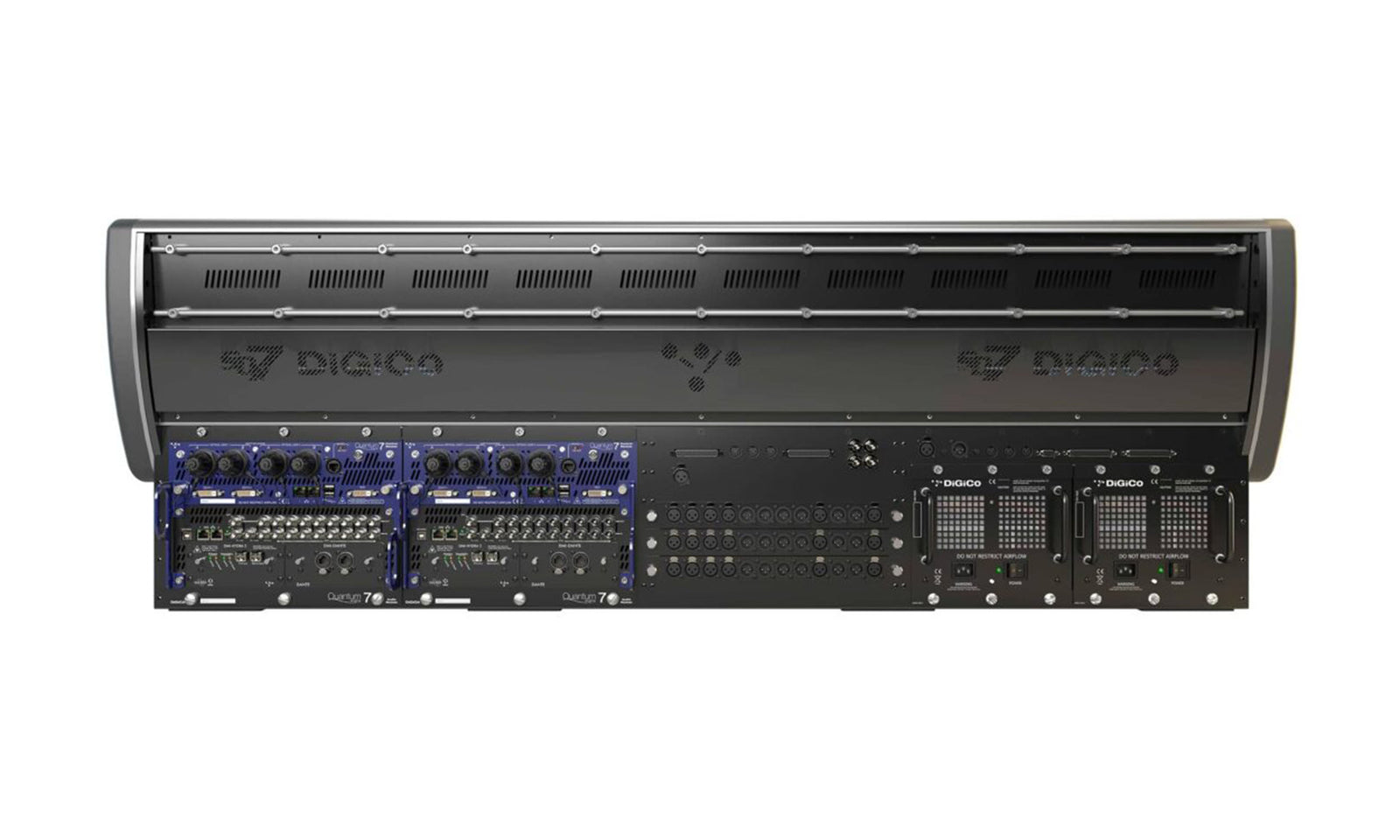 Digico X-Q7-W-WS-OP Quantum 7 Digital Mixing Console - MADI and One Multi-Mode Optic Loop HMA