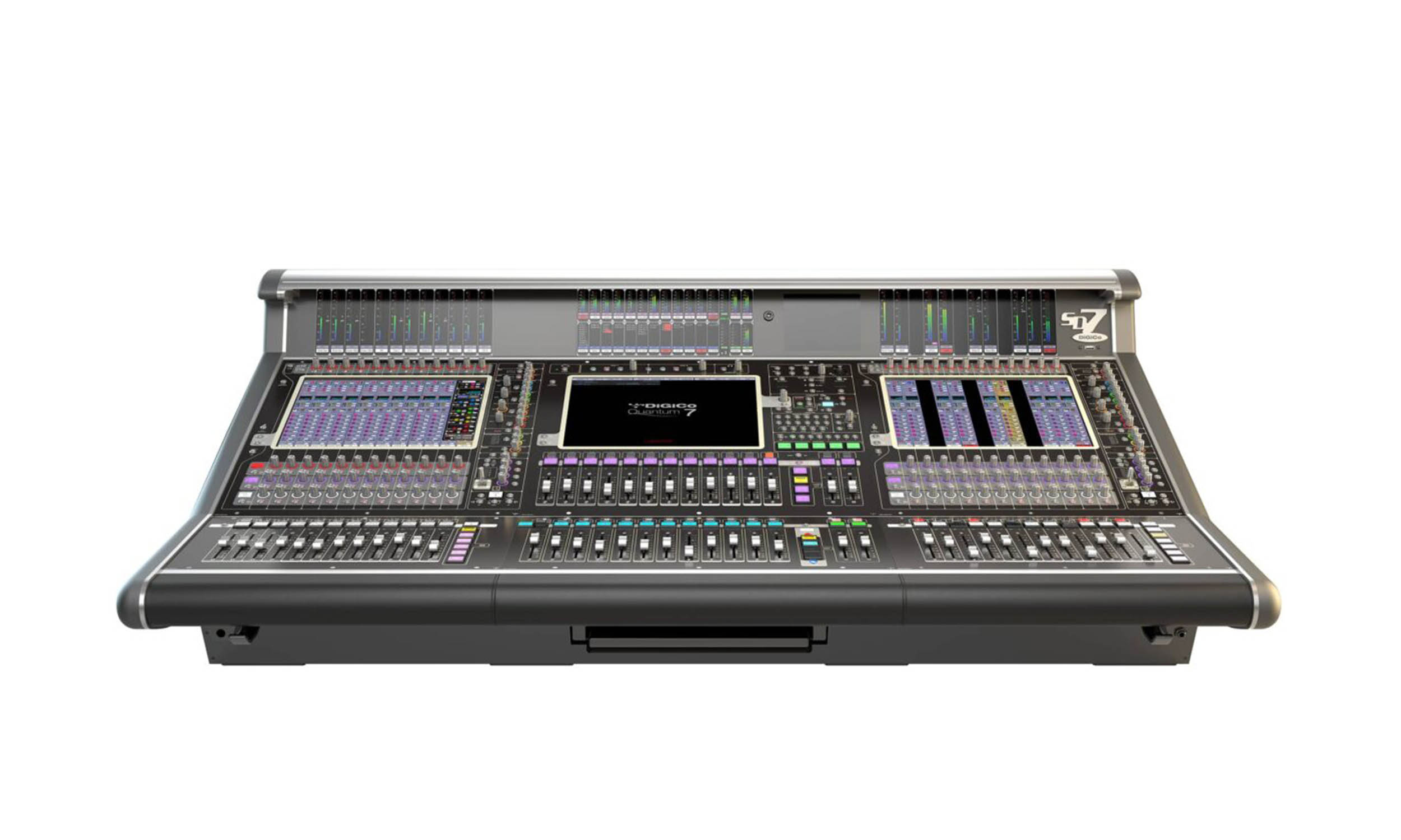 Digico X-Q7-W-WS-ST Quantum 7 Digital Mixing Console with Standard ST Fiber Connectors.