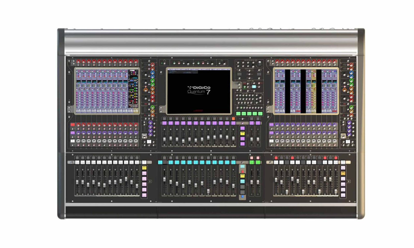 Digico X-Q7-W-WS-ST Quantum 7 Digital Mixing Console with Standard ST Fiber Connectors.