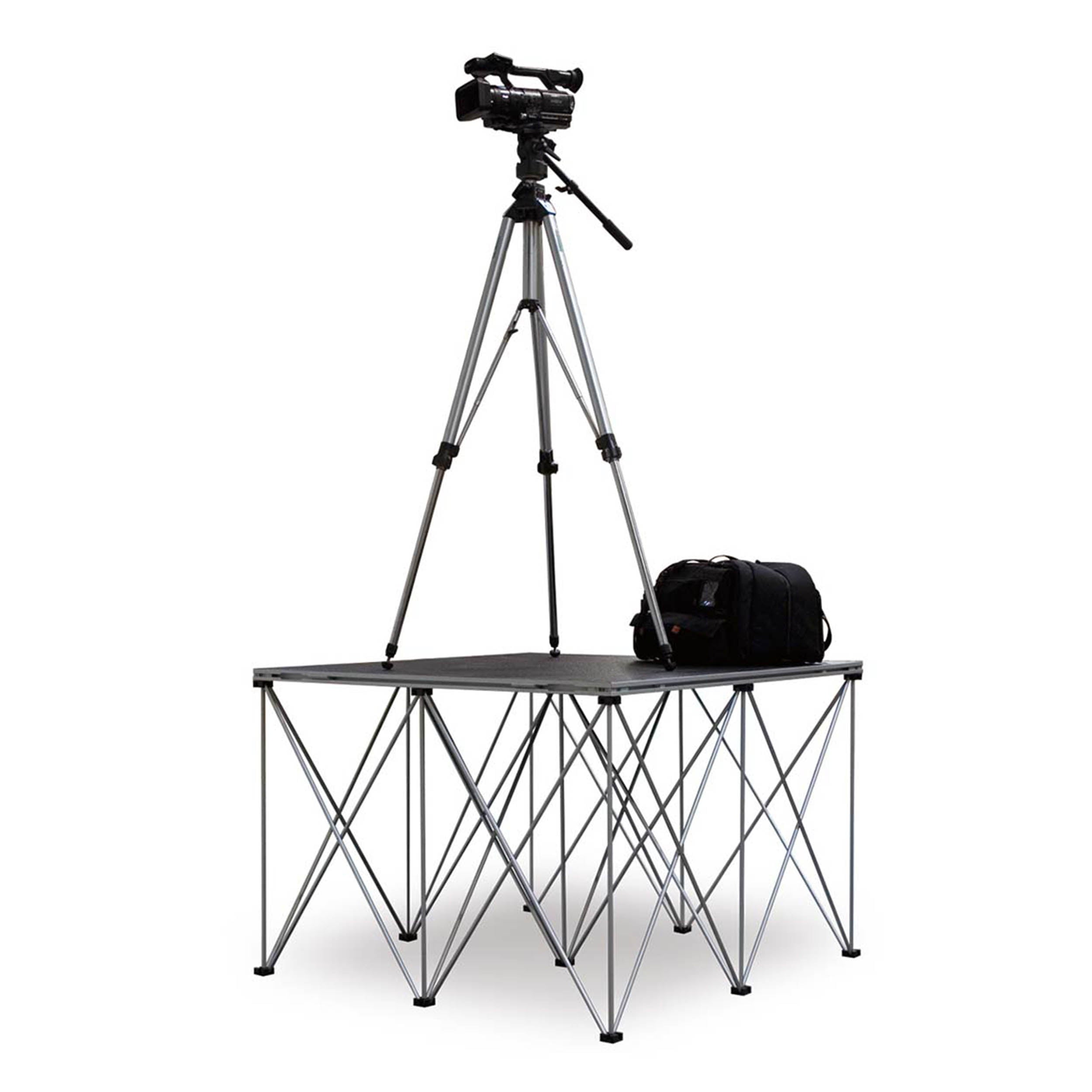 IntelliStage IS1CAMERA16C,Single Camera Platform with 16" Riser and 4X4 Carpet Platform