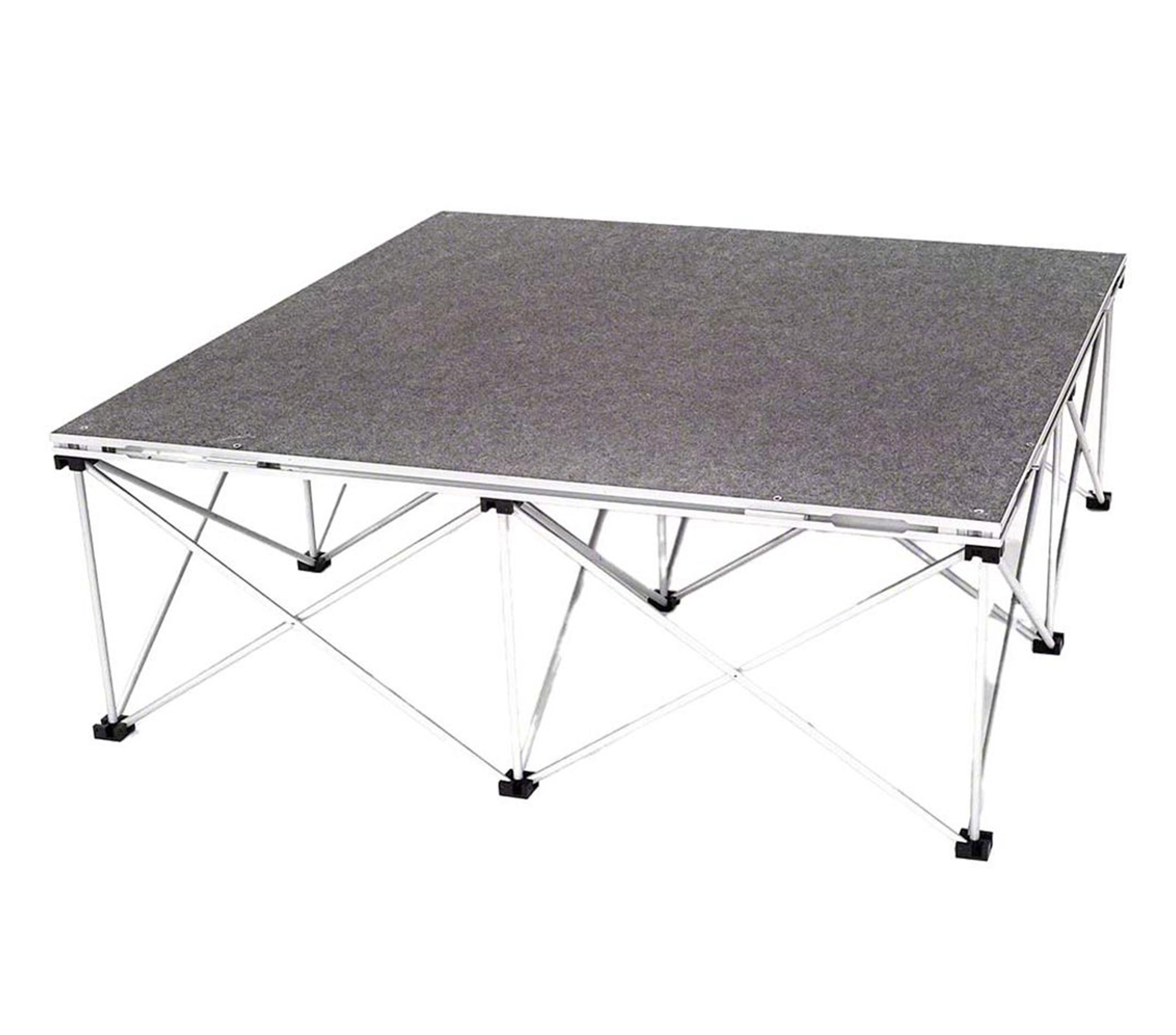 IntelliStage IS1CAMERA32C, 4FT x 4FT Camera Platform with 32-inch Riser - Carpet Finish
