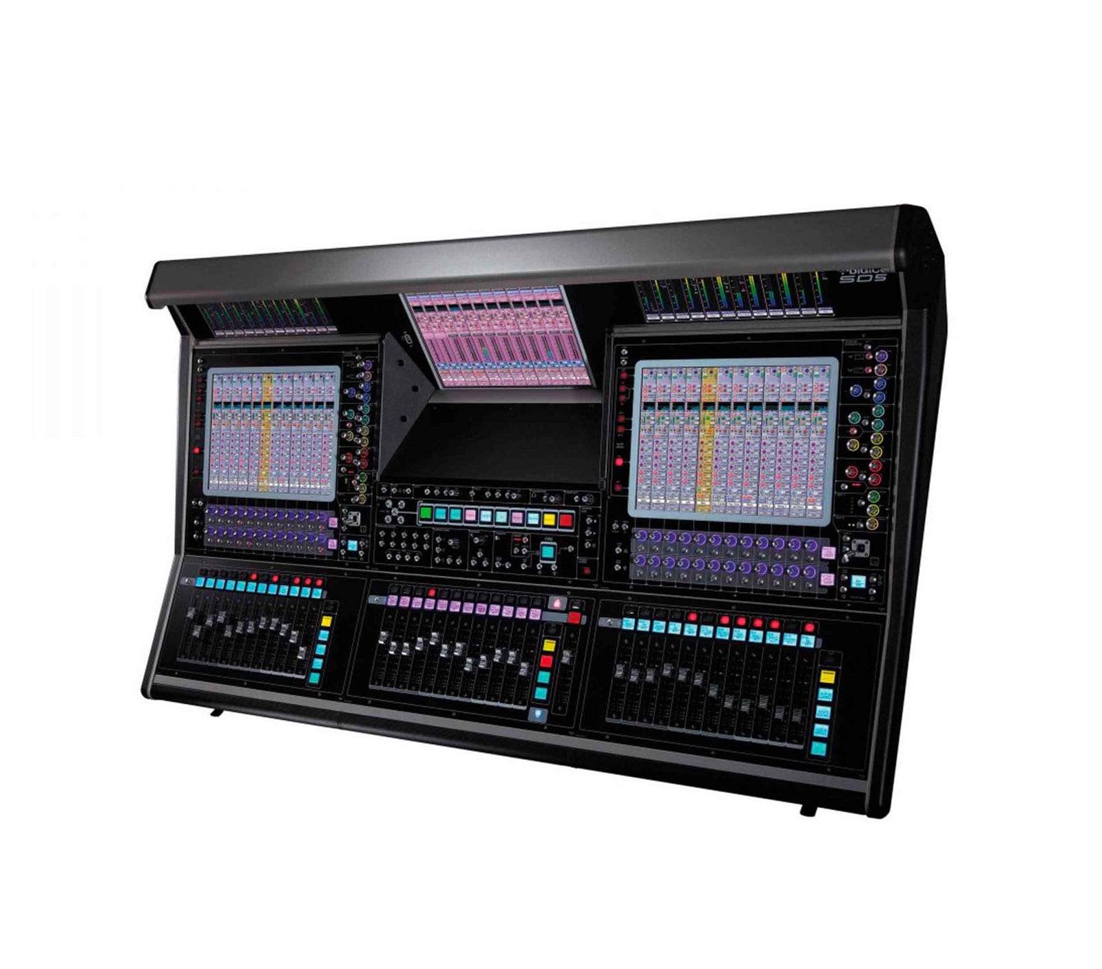 DiGiCo X-Q5-W-WS-OP Ultimate Digital Mixing Console with Waves SoundGrid & OpticalCON Optocore