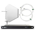 RF Venue DFIN-IPXWDISTRO4 4-Channel Wireless Mic Upgrade Pack with Diversity Fin IPX Antenna, White
