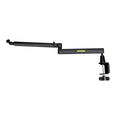 Shure by Gator SH-BROADCAST2 Bras de micro de bureau articulé discret – Noir