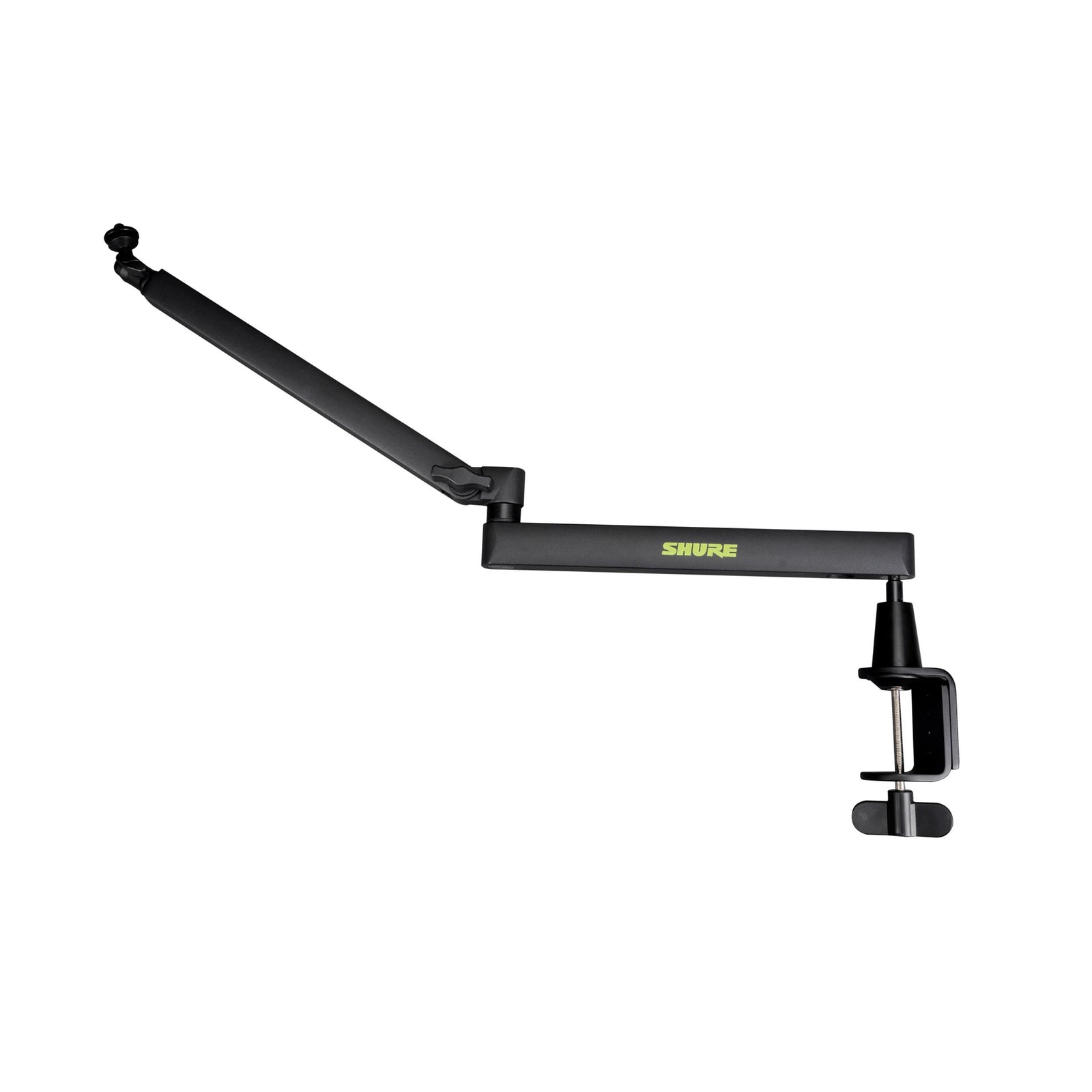 Shure by Gator SH-BROADCAST2 Low-Profile Articulating Desktop Microphone Boom Arm – Black