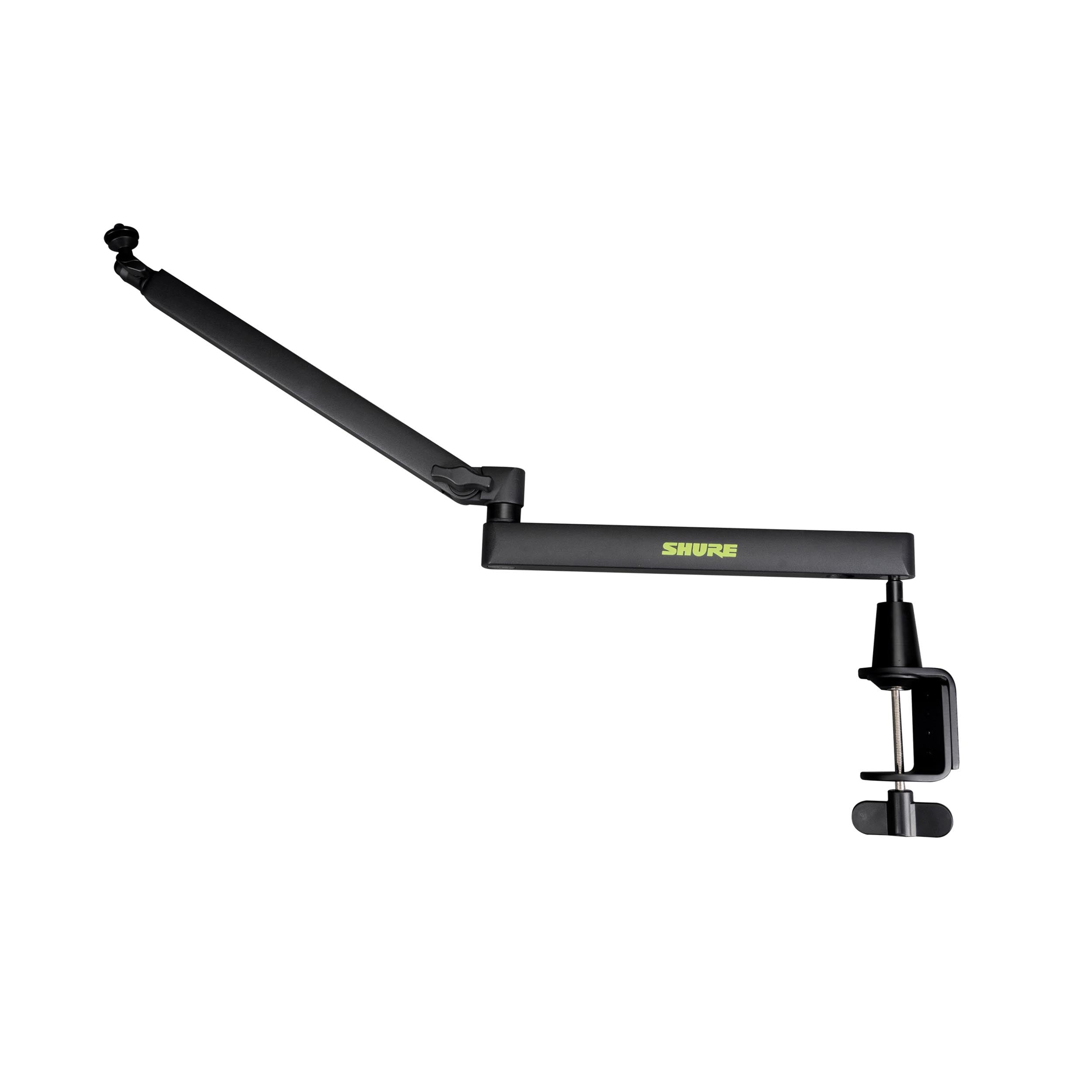 Shure by Gator SH-BROADCAST2 Low-Profile Articulating Desktop Microphone Boom Arm – Black
