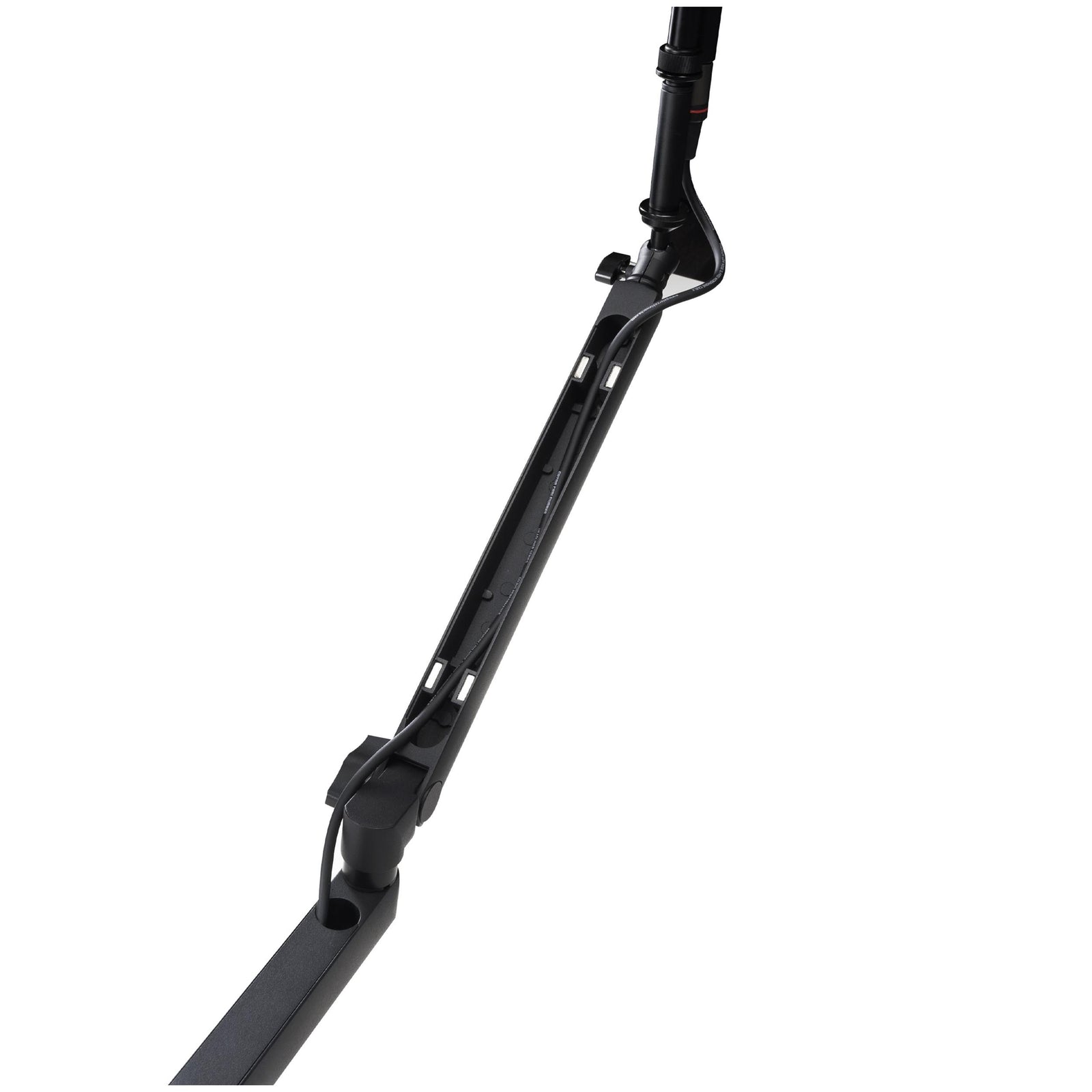Shure by Gator SH-BROADCAST2 Low-Profile Articulating Desktop Microphone Boom Arm – Black