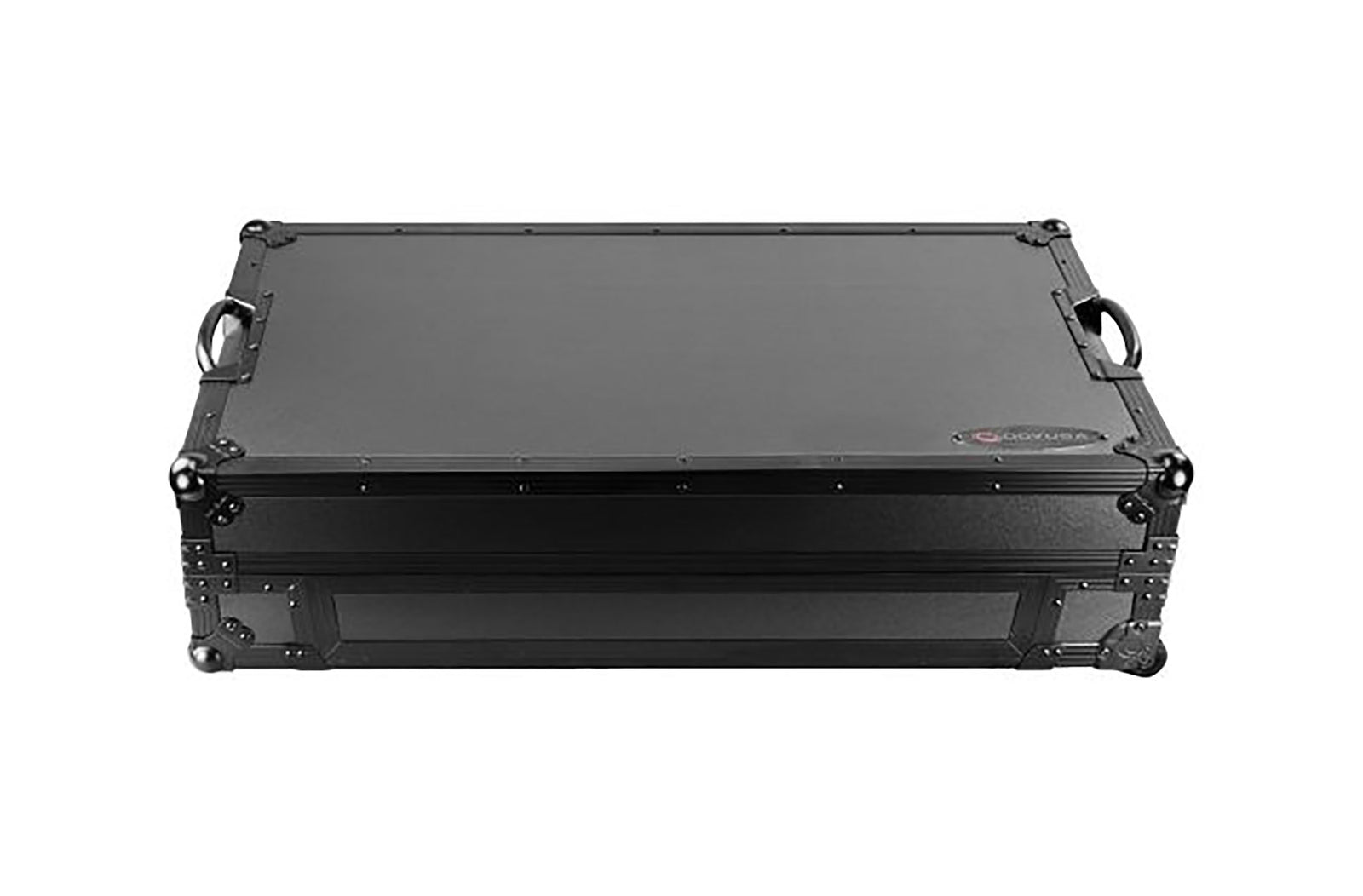 Odyssey FPR-GSPERFORMER1UWBL Estuche de vuelo de la serie Performance Ready de 1U para Rane Performer con ruedas y plataforma deslizante para computadora portátil - Negro