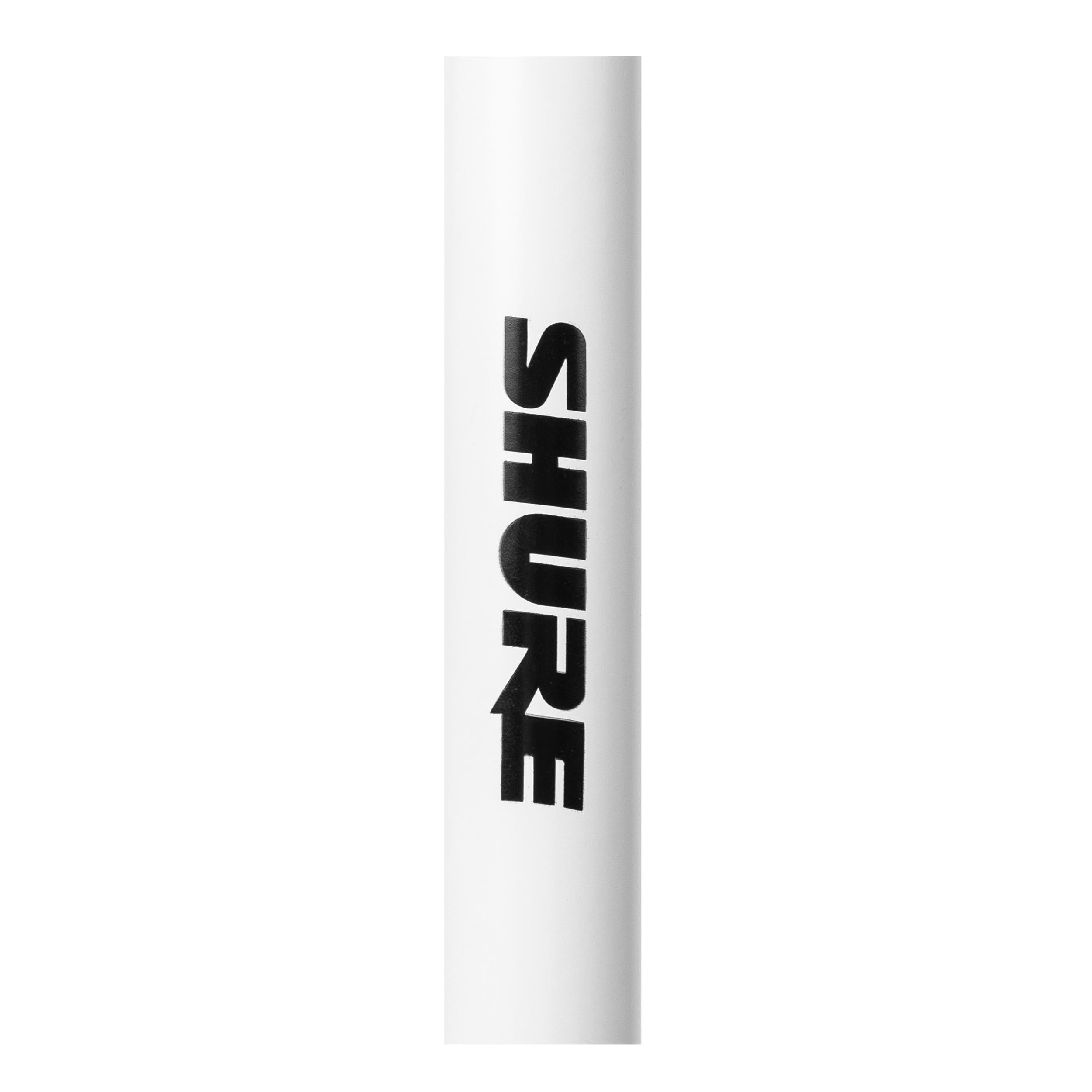 Shure by Gator SH-DESKTOP1-W Adjustable Desktop Microphone Stand with 6-in Round Base – White