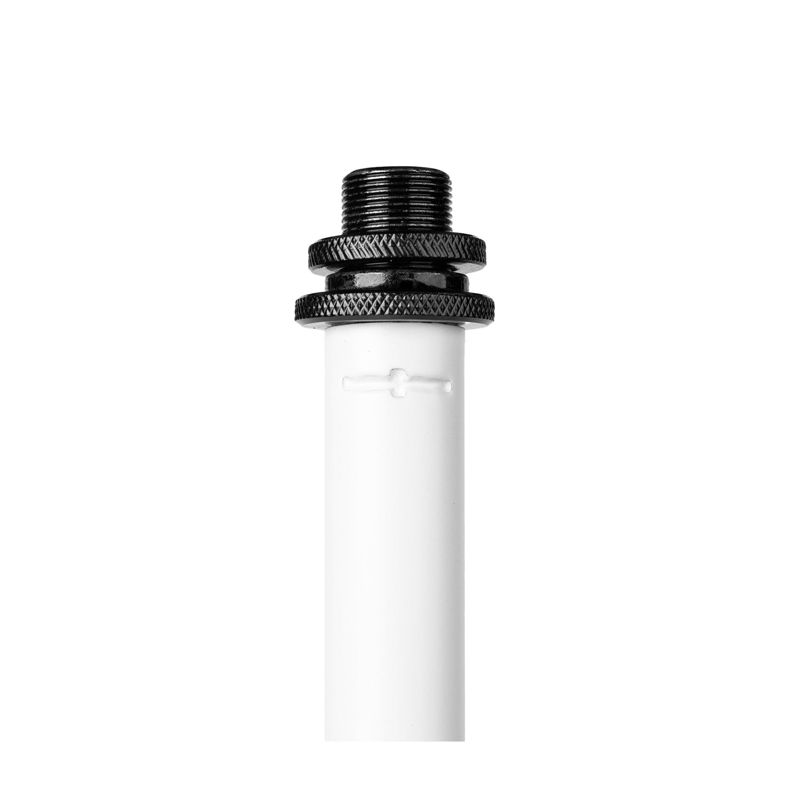 Shure by Gator SH-DESKTOP1-W Adjustable Desktop Microphone Stand with 6-in Round Base – White