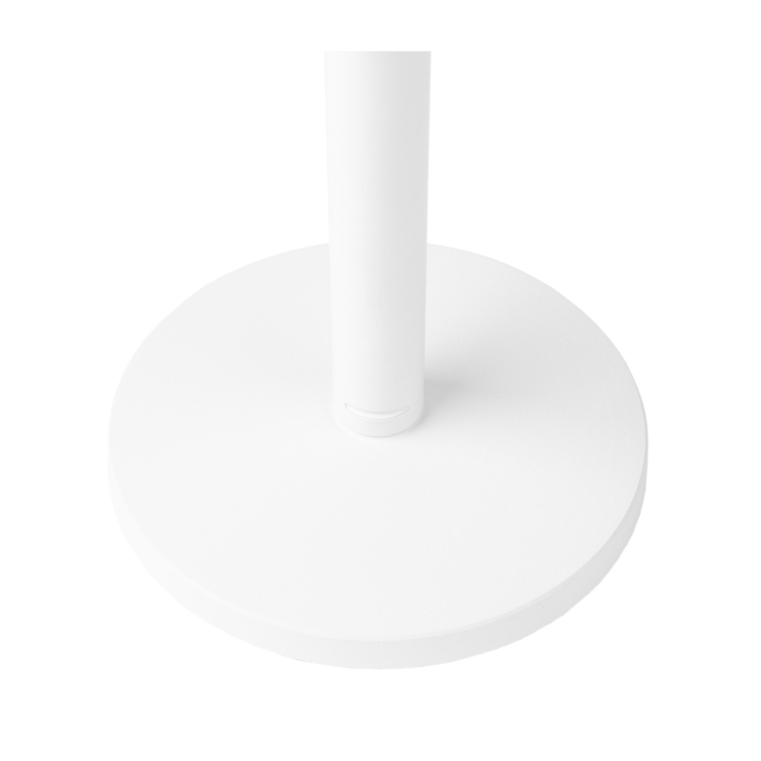 Shure by Gator SH-DESKTOP1-W Adjustable Desktop Microphone Stand with 6-in Round Base – White