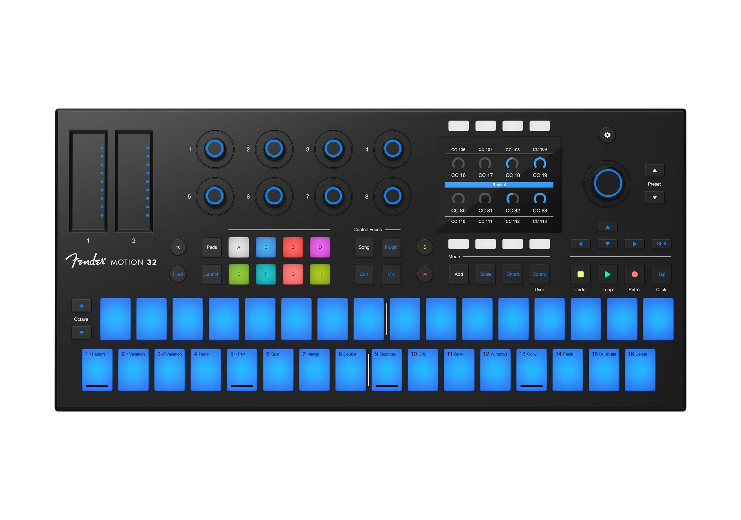 Fender Motion 32 Production and Performance Controller with 32-Pad