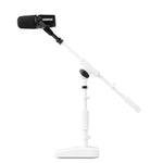 Shure by Gator SH-DESKTOP2-W Desktop Boom Microphone Stand – White