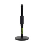 Shure by Gator SH-DESKTOP1 Desktop Microphone Stand with 6" Round Base - Black