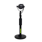 Shure by Gator SH-DESKTOP1 Desktop Microphone Stand with 6" Round Base - Black