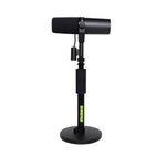 Shure by Gator SH-DESKTOP1 Desktop Microphone Stand with 6" Round Base - Black