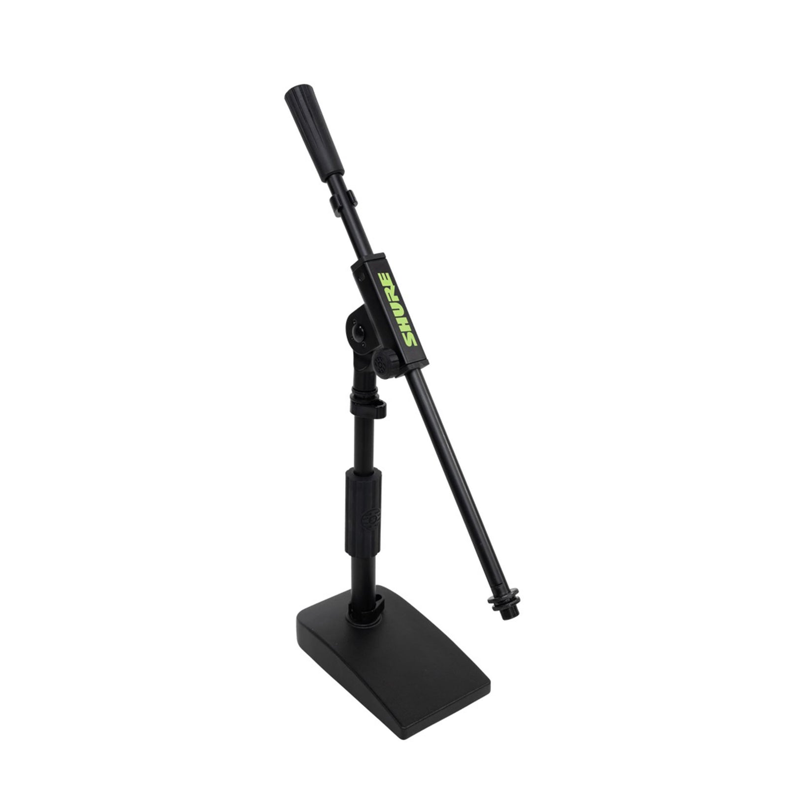 Shure by Gator SH-DESKTOP2 Desktop Microphone Stand with Single Boom Arm - Black
