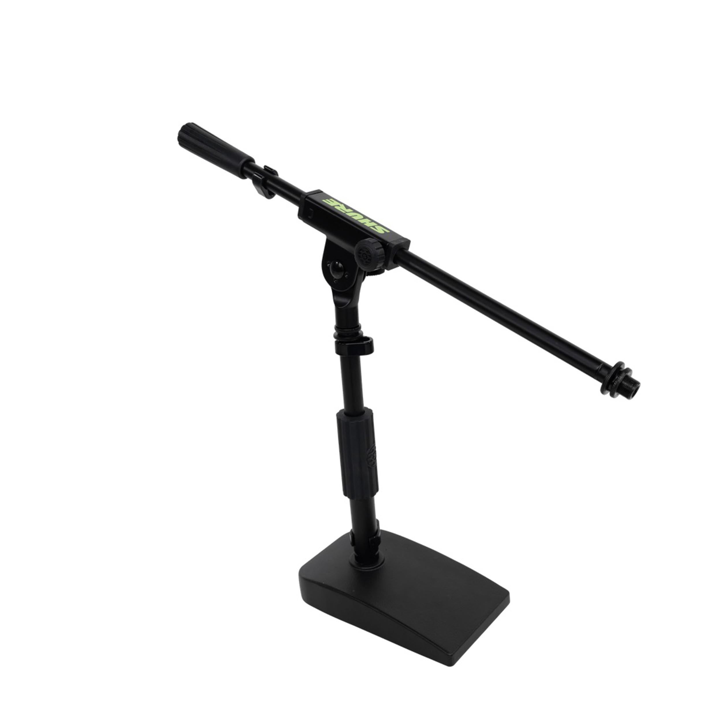Shure by Gator SH-DESKTOP2 Desktop Microphone Stand with Single Boom Arm - Black