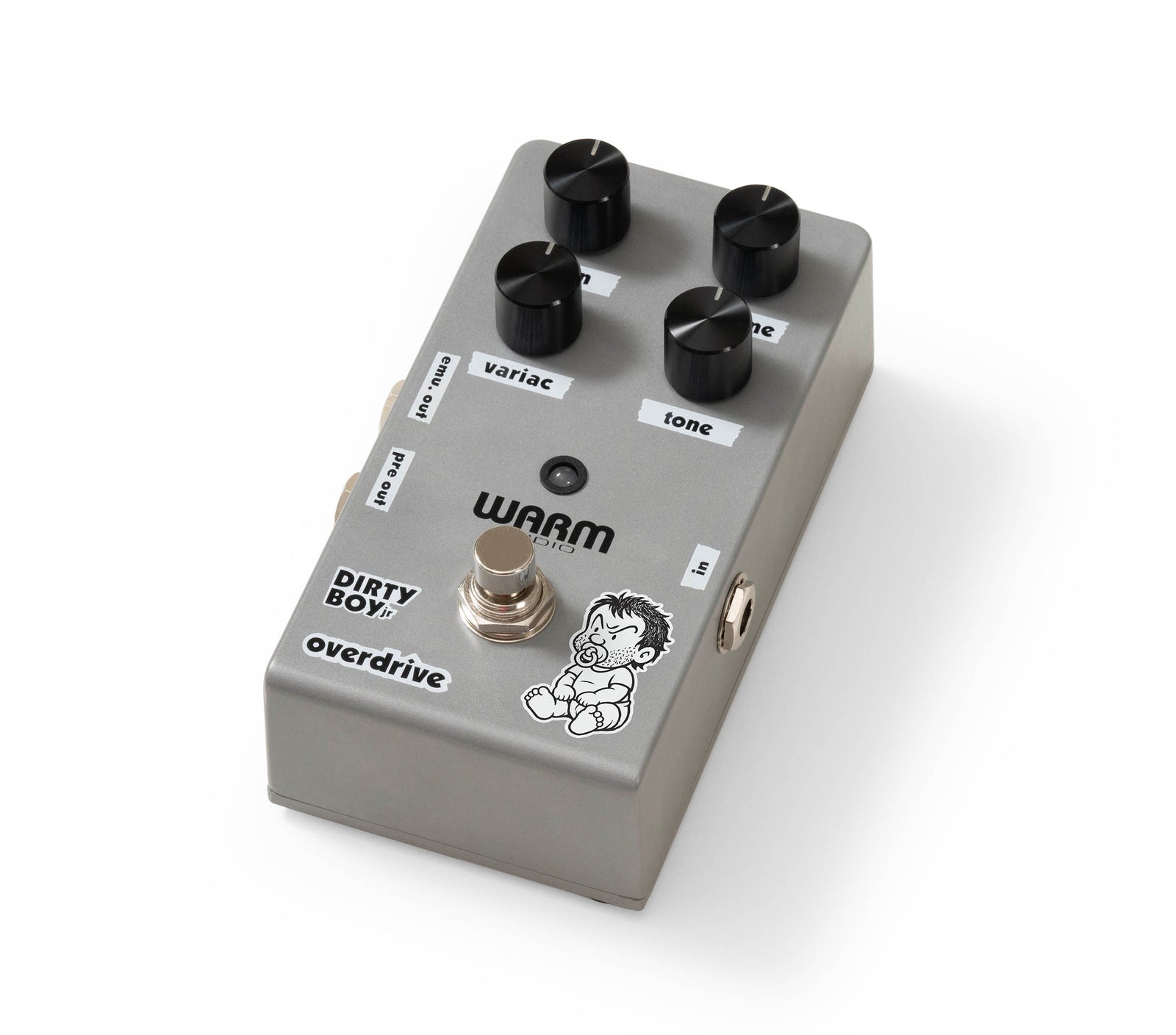 Warm Audio Dirty Boy Jr. Analog Guitar Pedal Collection with Overdrive, Fuzz and Boost Effects