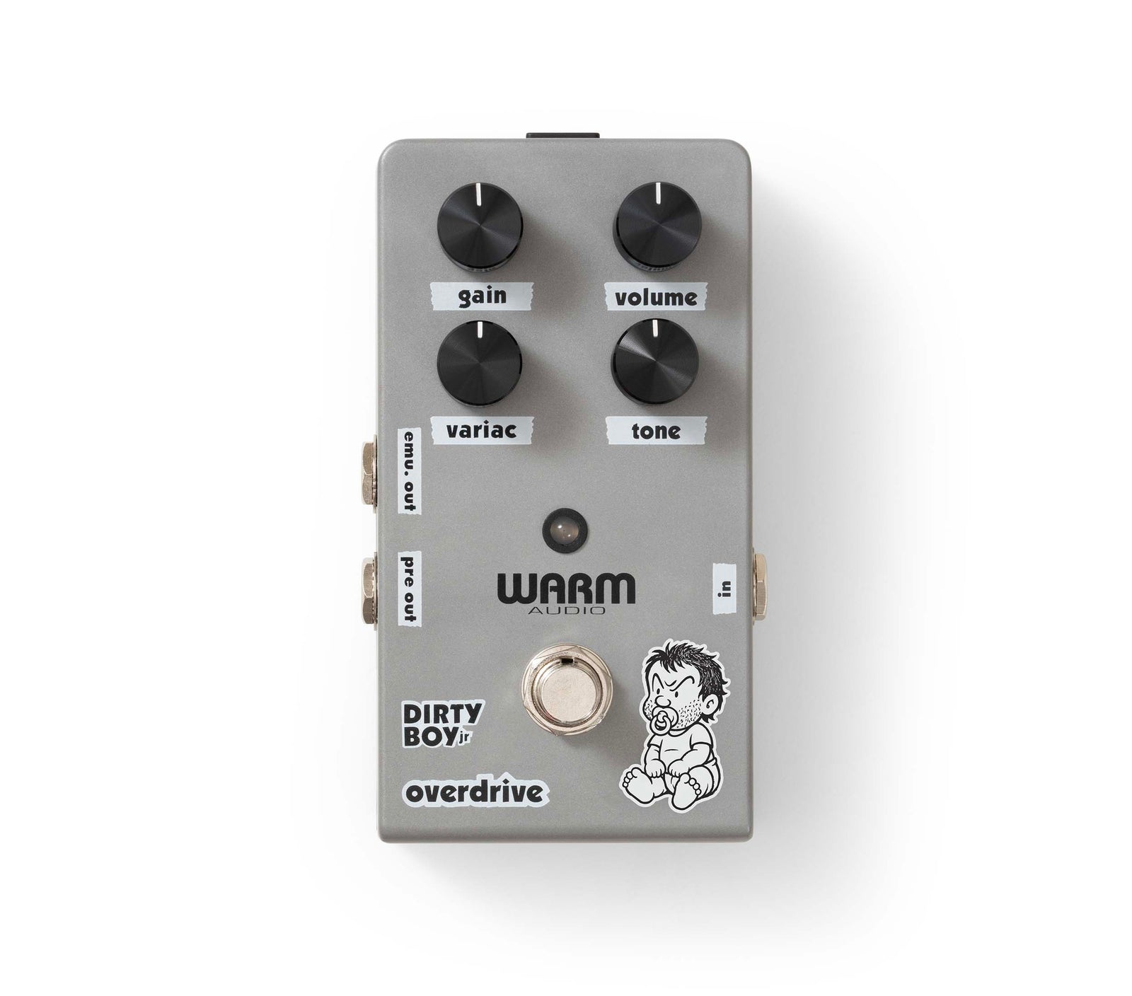 Warm Audio Dirty Boy Jr. Analog Guitar Pedal Collection with Overdrive, Fuzz and Boost Effects