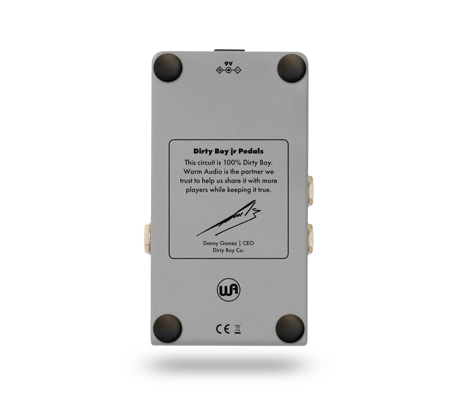 Warm Audio Dirty Boy Jr. Analog Guitar Pedal Collection with Overdrive, Fuzz and Boost Effects