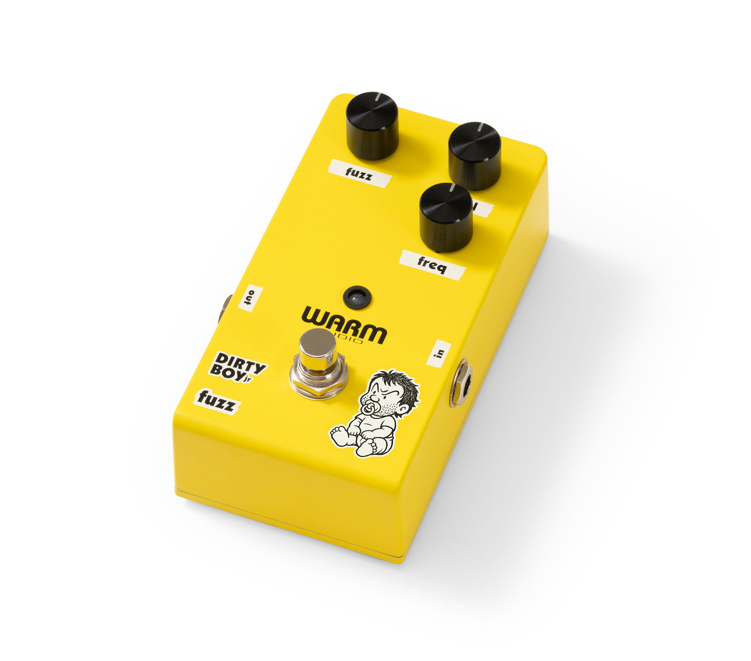 Warm Audio Dirty Boy Jr. Analog Guitar Pedal Collection with Overdrive, Fuzz and Boost Effects