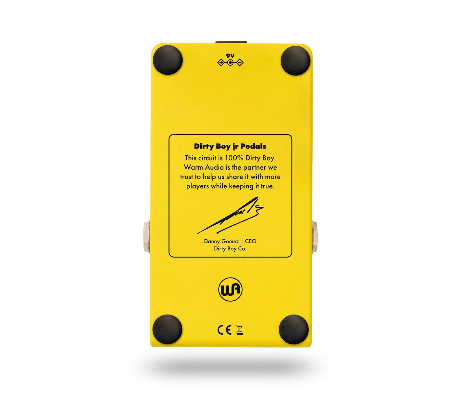 Warm Audio Dirty Boy Jr. Analog Guitar Pedal Collection with Overdrive, Fuzz and Boost Effects