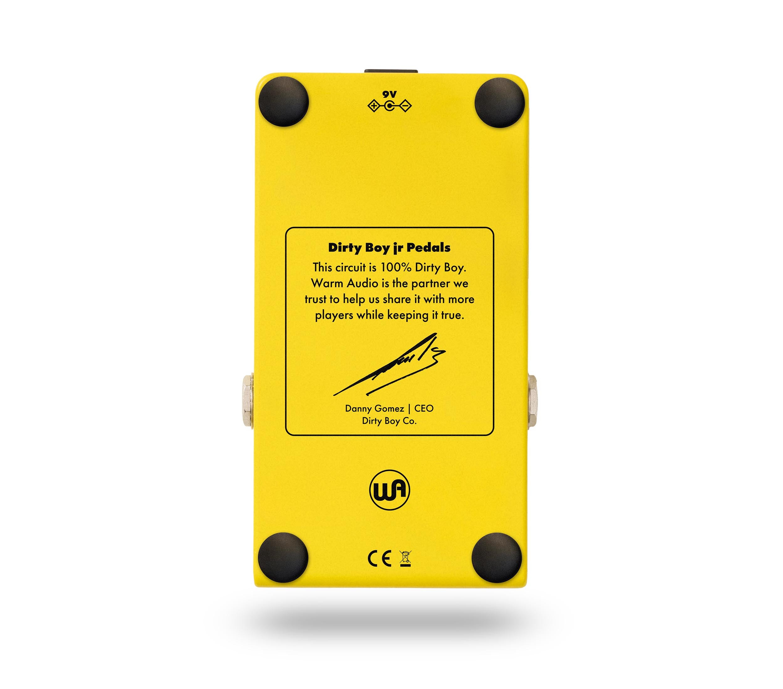 Warm Audio Dirty Boy Jr. Analog Guitar Pedal Collection with Overdrive, Fuzz and Boost Effects