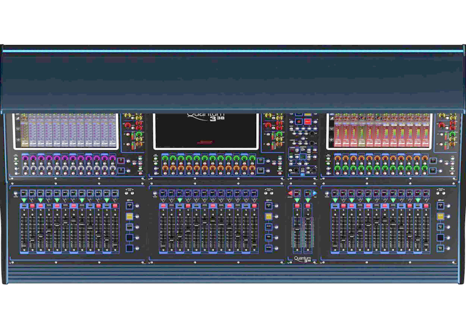 DiGiCo X-Q338-WS-ST Digital Mixing Console with Waves SoundGrid and Standard (ST) Connector
