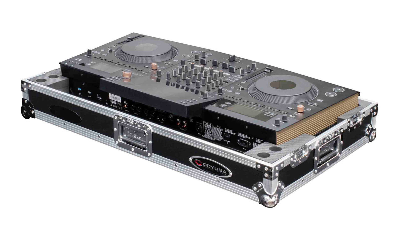 B-Stock: Odyssey FZOPUSQUADCW1 1U Flight Case for Pioneer DJ OPUS-QUAD