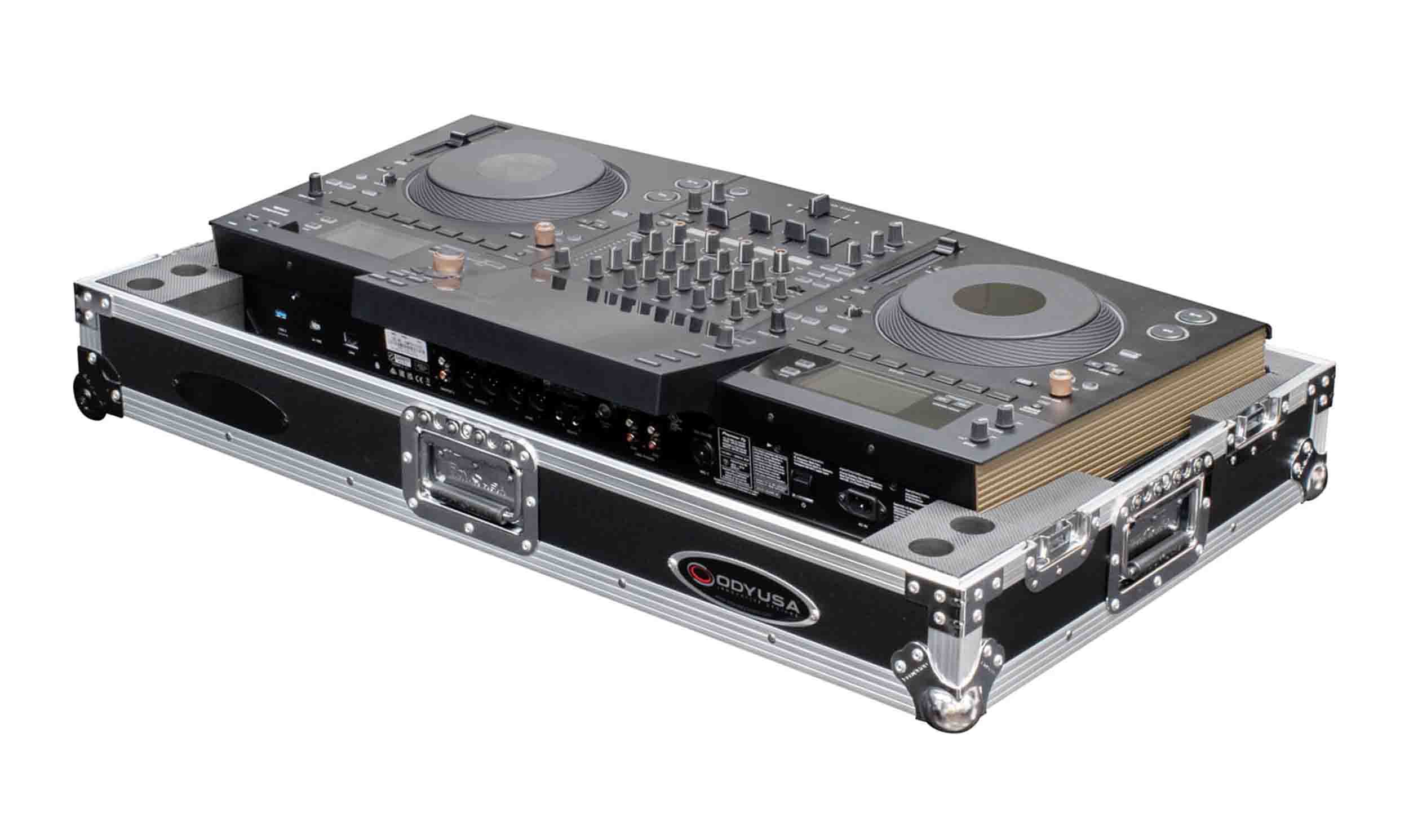 B-Stock: Odyssey FZOPUSQUADCW1 1U Flight Case for Pioneer DJ OPUS-QUAD