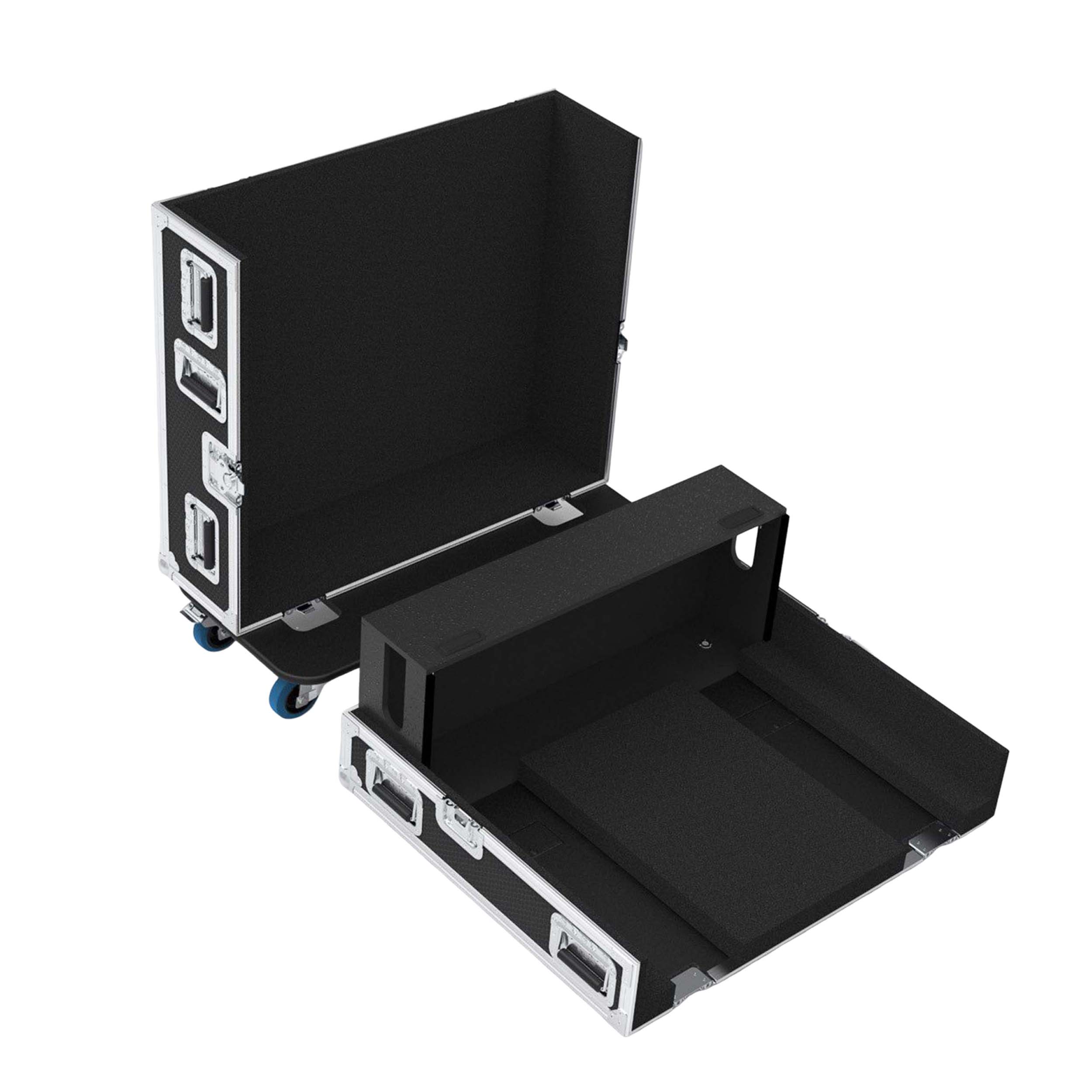 DiGiCo FC-Q326 3 Piece Flight Case with Pullout Keyboard on Casters for Q326
