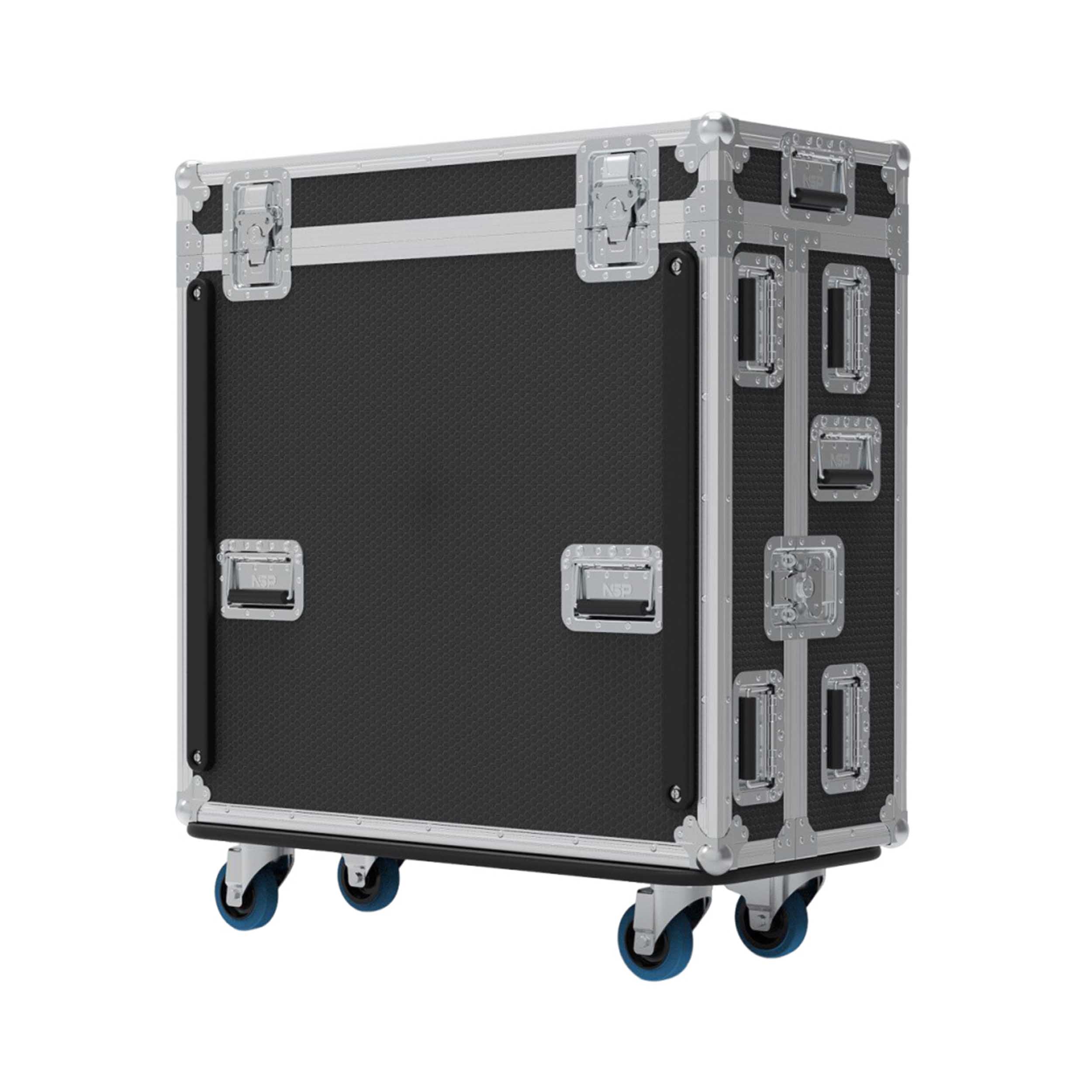 DiGiCo FC-Q326 3 Piece Flight Case with Pullout Keyboard on Casters for Q326