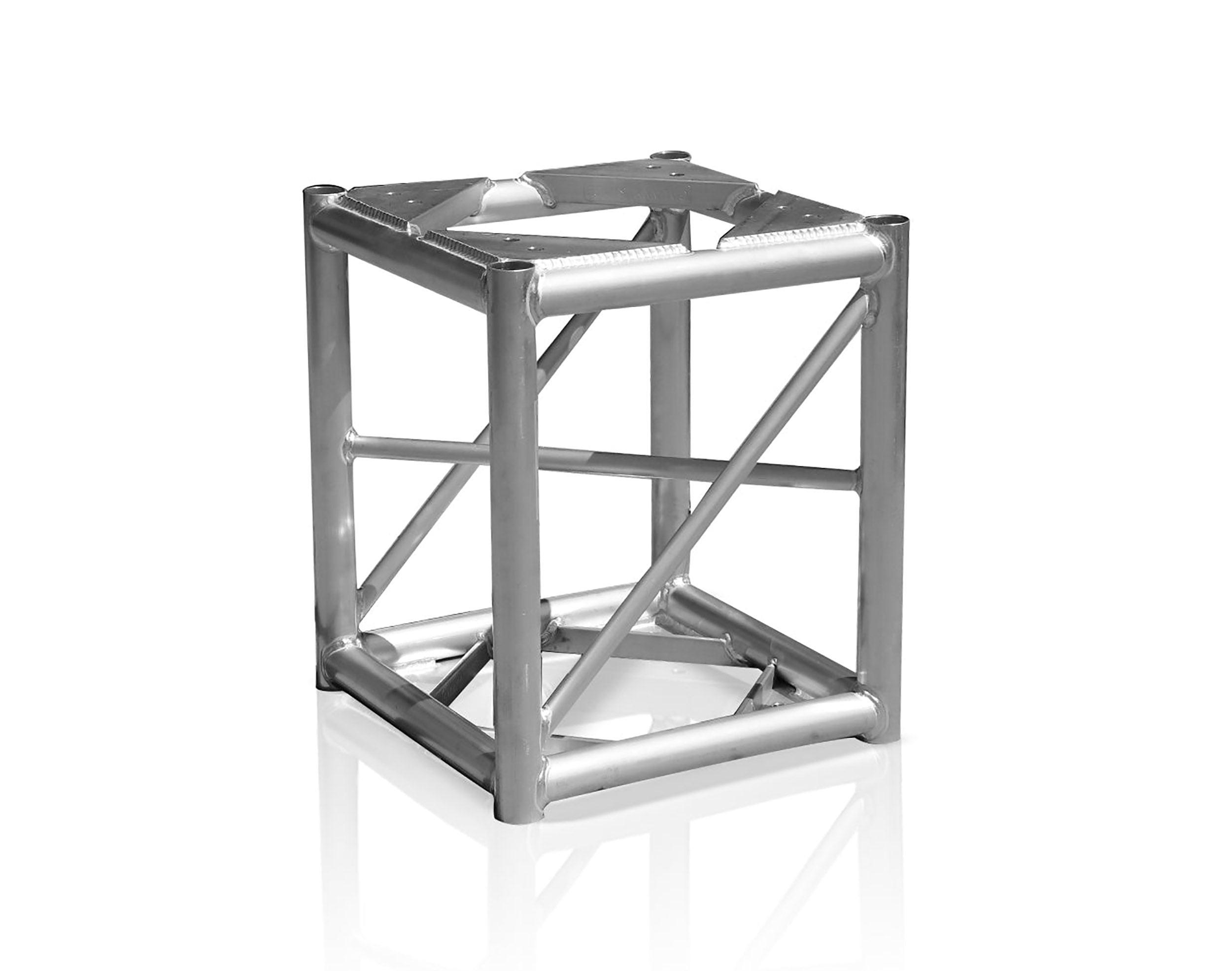 Galaxy Stage GS-2002 Box Truss with Grade-8 Bolts - 2 Ft
