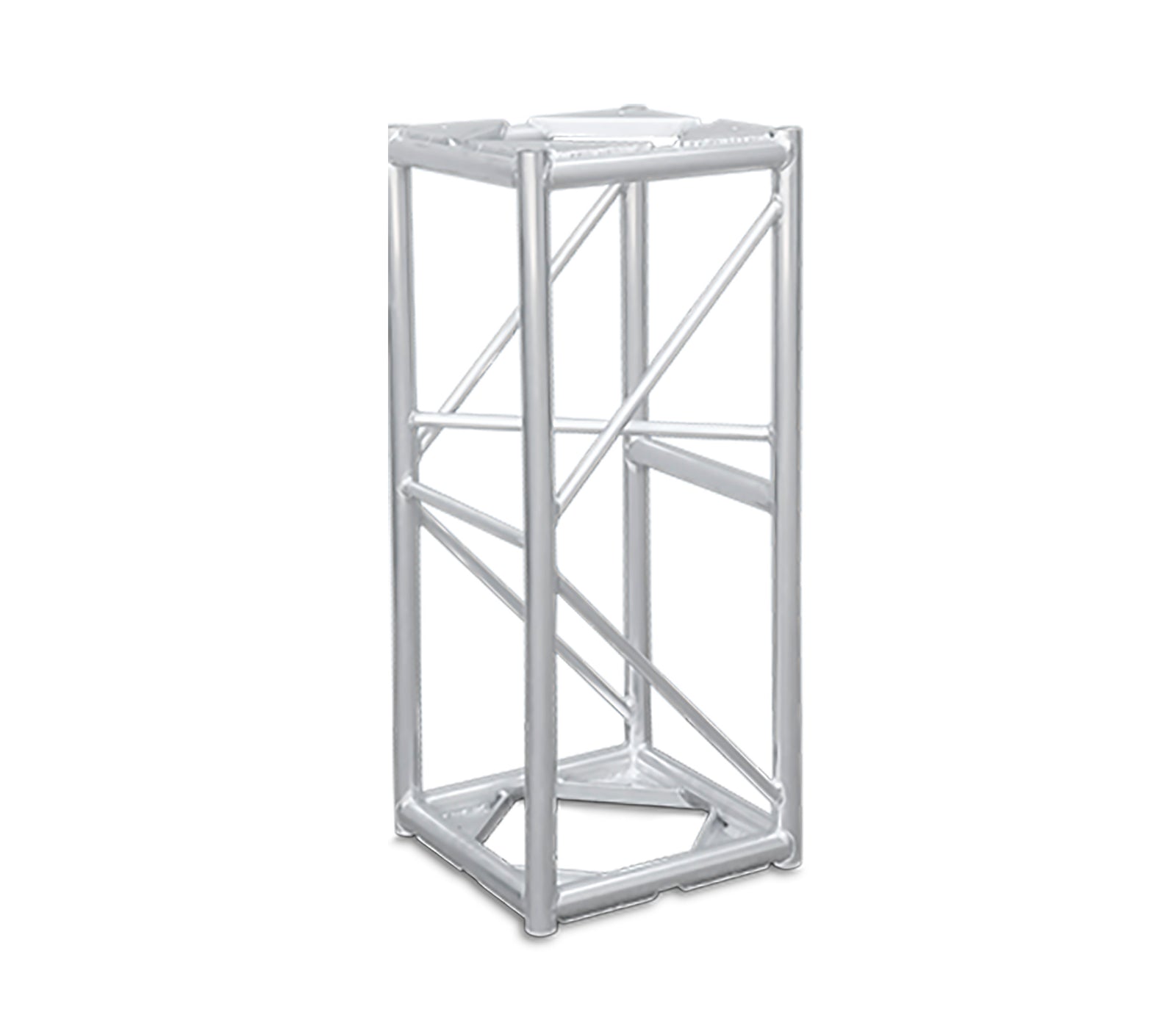 Galaxy Stage GS-2004 Box Truss  with Grade-8 Bolts for Stage Lighting  - 4 Ft