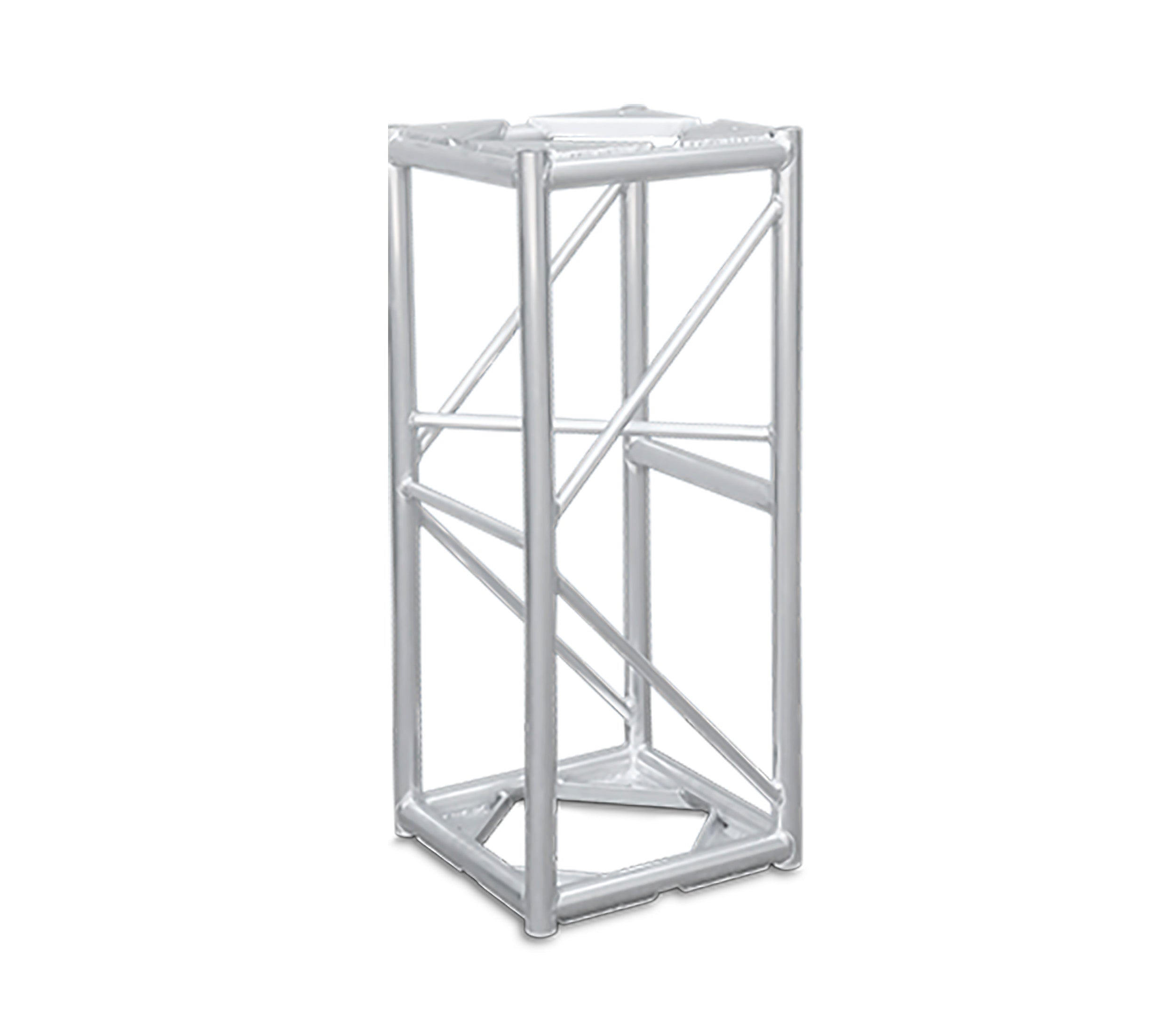 Galaxy Stage GS-2004 Box Truss  with Grade-8 Bolts for Stage Lighting  - 4 Ft