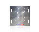 Galaxy Stage GS-PRO30BP 30" x 30" Aluminum Base Plate for Professional Truss Systems - 12"