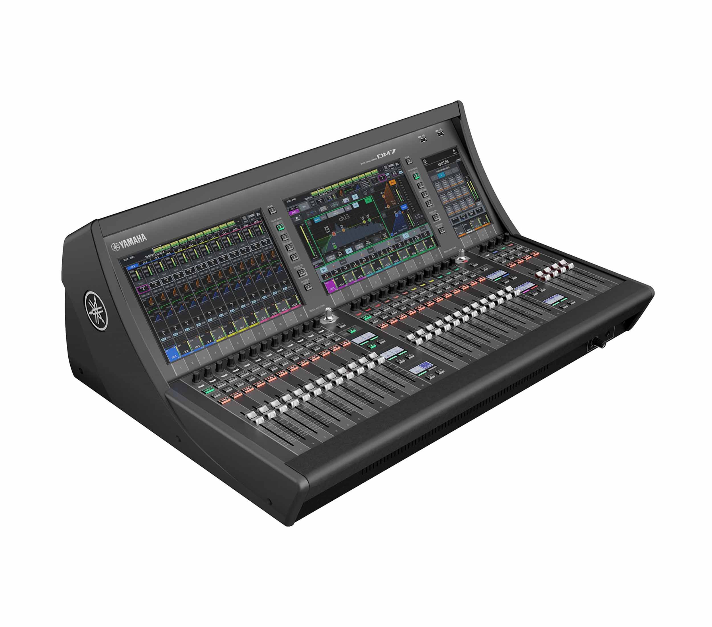 Yamaha DM7-EX 120-Channel Digital Mixing Console Expansion Package with 144 x 144 Dante and Dual Touchscreens
