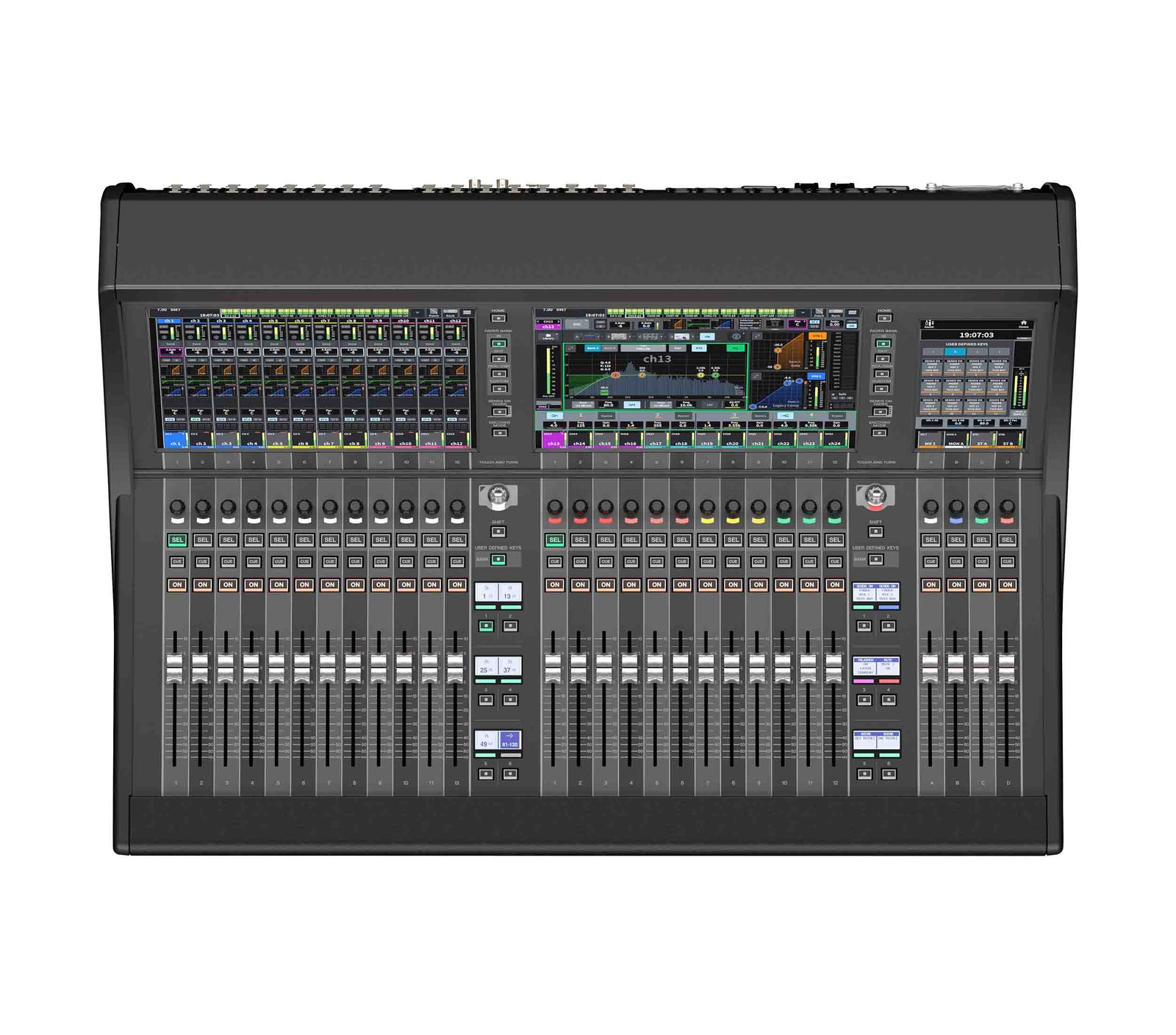Yamaha DM7-EX 120-Channel Digital Mixing Console Expansion Package with 144 x 144 Dante and Dual Touchscreens