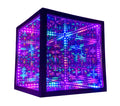 Éclairage Hyperspace HYPERCUBE10 Art LED Miroir Infini avec Contrôle par Application et Effets Réactifs au Son