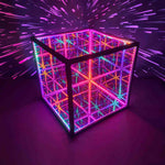 Hyperspace Lighting HYPERCUBE15 Infinity Mirror LED Art with App Control and 95 Lighting Patterns