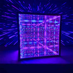 Hyperspace Lighting HYPERCUBE15 Infinity Mirror LED Art with App Control and 95 Lighting Patterns