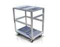 Galaxy Stage GS-30BPC Base Plate Transport Cart for 8 Plates - 30"