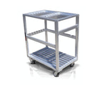 Galaxy Stage GS-30BPC Base Plate Transport Cart for 8 Plates - 30"