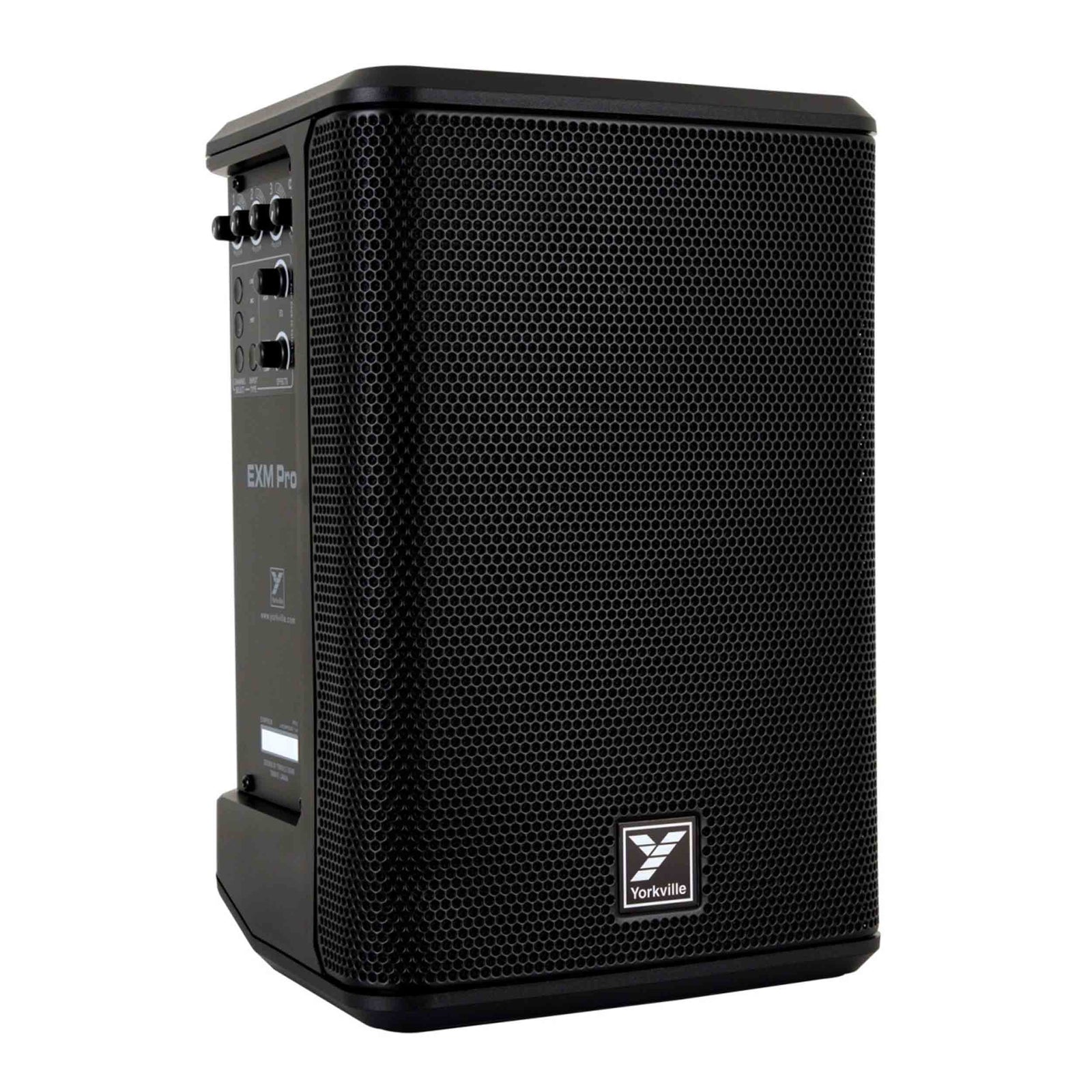 Yorkville Sound EXMPRO6 250W Battery-Powered Portable PA Speaker with 3-Channel Mixer and Bluetooth
