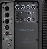 Yorkville Sound EXMPRO6 250W Battery-Powered Portable PA Speaker with 3-Channel Mixer and Bluetooth