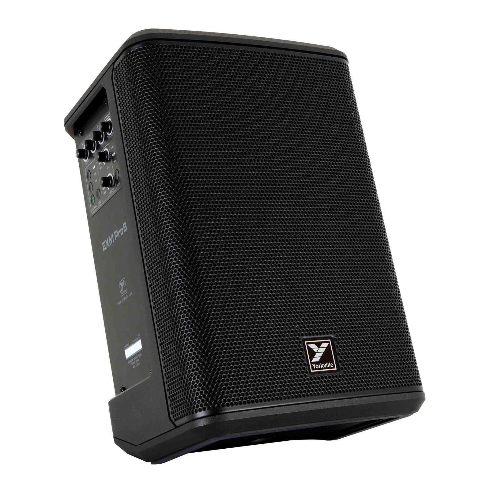 Yorkville Sound EXM PRO8 400W Battery-Powered Portable PA Speaker with Bluetooth and 3-Channel Mixer