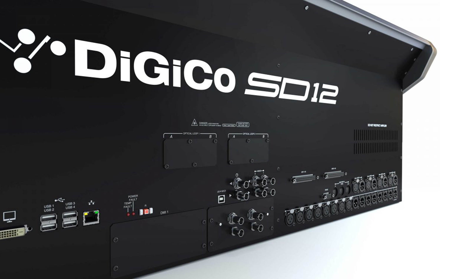 DiGiCo X-SD12-96-ST-EX-ULT Ultimate Digital Mixing Console SD Package with Standard (ST) Connector