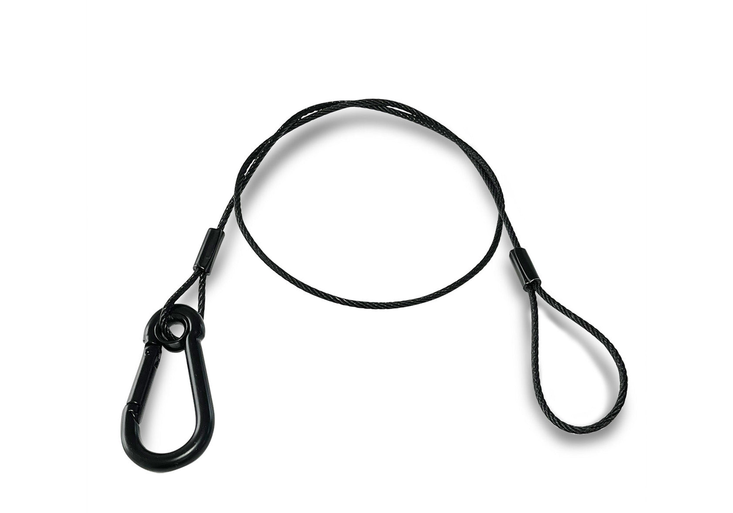 Galaxy Stage GS-30SC Safety Cable 30-Inch for Stage Lighting, Truss & Rigging Equipment - Black