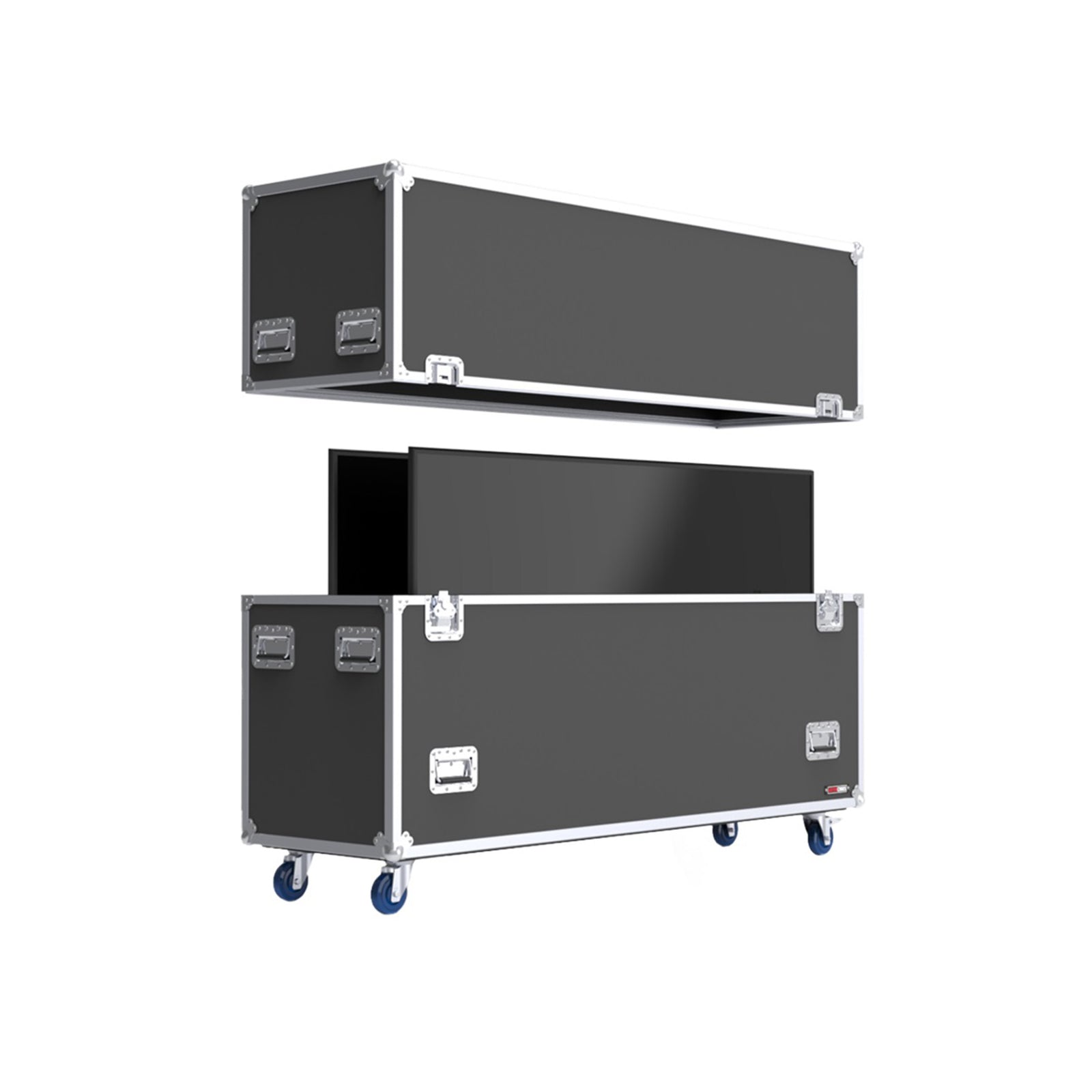 Gator Cases GEXPOLED8086X2 EXPO Series ATA Case for Two 80 to 86-in LCD and LED Displays